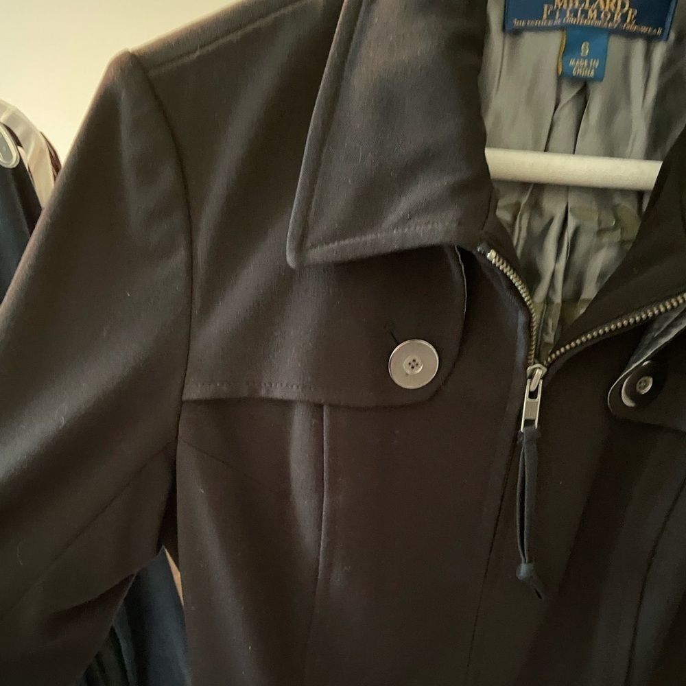 Black Double Zip Jacket- Size Small - image 3